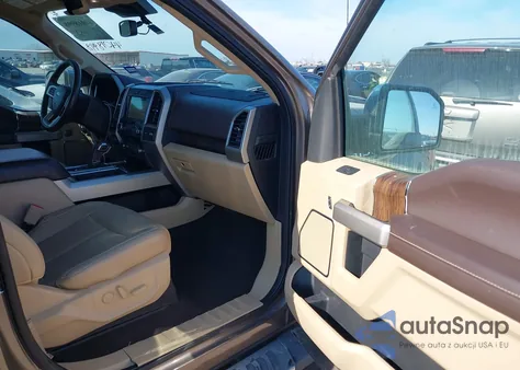 2019 Ford F-150 Lariat из США, поврежденный, VIN 1FTEW1E49KKE34513